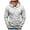 Grey, variant on Mens Hoodies Pullover Mens Hooded Sweatshirt Zip Up Long Sleeve Solid Knitted Hoodie Pullover Sweater (Navy,XL)