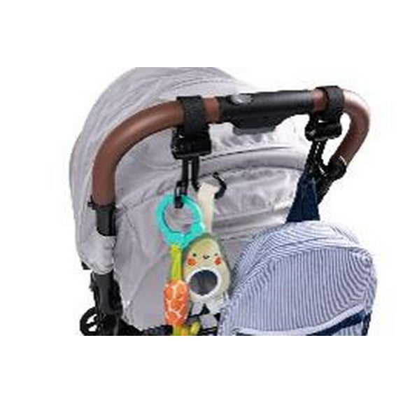 Hoovy Stroller Hooks - 2pk, Black, Universal
