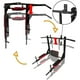 thumbnail image 2 of Barra de dominadas,Soporte de pared para barra de dominadas, entrenador de cuerpo completo 2 en 1 para dominadas, dominadas, fondos y flexiones máx. hasta 200 kg esquí esquí Gafas de esquí, 2 of 5