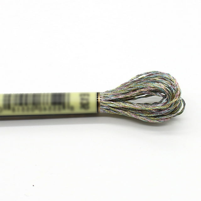 Naiovety Hilo de cableado de punto de cruz, fibra de poliéster hecha a mano, no es fácil de desvanecer, línea de bordado, cadena de lingotes, Artesanía Color de la luzE135 Naiovety HA059818-14