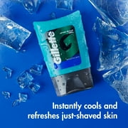 (2 pack) Gillette Aftershave Gel for Men, Sensitive Skin, Light Fragrance, 2.5 oz