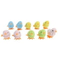 thumbnail image 2 of Juguetes de cuerda para pollitos, 10 piezas de juguete de cuerda para pollitos, juguetes de cuerda para saltar, pollo saltador, materiales ecológicos, 2 of 8