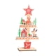 thumbnail image 2 of Adorno para árbol de Navidad, letrero decorativo de madera, chimenea rústica, pintado a mano, para fiesta Estilo E, 2 of 9