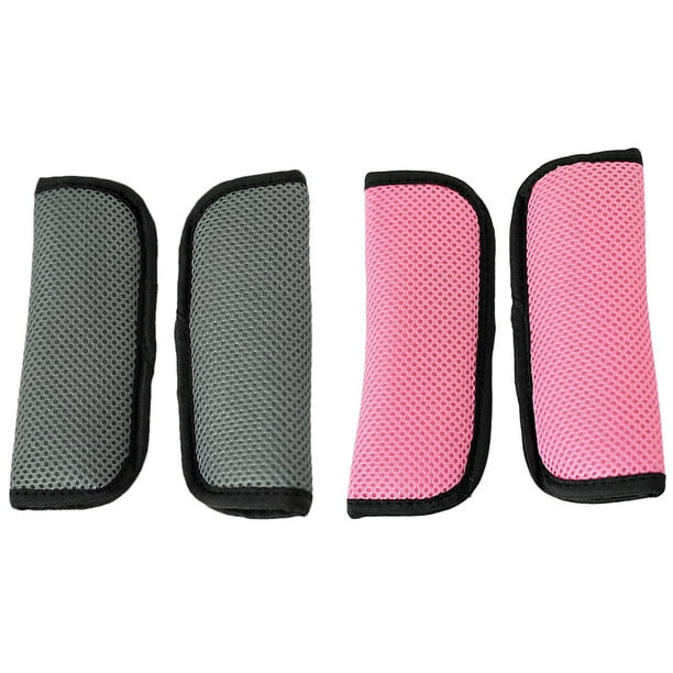 4 almohadillas para el hombro para cochecito, cinturón de seguridad para el coche, funda protectora para el hombro, cinturón de seguridad, cojín para el hombro para niños, bebés, niños (color aleatori