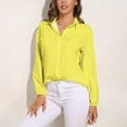 thumbnail image 3 of Laser Lemon Long Sleeve Blouse Woman Streetwear Casual Shirts Summer Oversize Woman Streetwear Clothing Birthday Present, 3 of 7