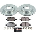 thumbnail image 3 of PowerStop Rear Z36 Truck & Tow Carbon-Fiber Ceramic Brake Pad and Drilled and Slotted Rotor Kit Fits: CADILLAC CHEVROLET GMC Select Models K8173-36, 3 of 9