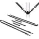 thumbnail image 3 of Wind Protection For Large Cantilever Parasols - Adjustable Wind Lock For Cantilever Parasols Wind Lock With Hooks And Triangle Eyelets(1 Set, Black) G, 3 of 5