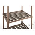 thumbnail image 2 of Seville Classics Expandable Resin Slat Double-Rod Clothes Rack Closet Organizer System, 74" to 102" W x 14" D x 72.75" H, 2 of 2