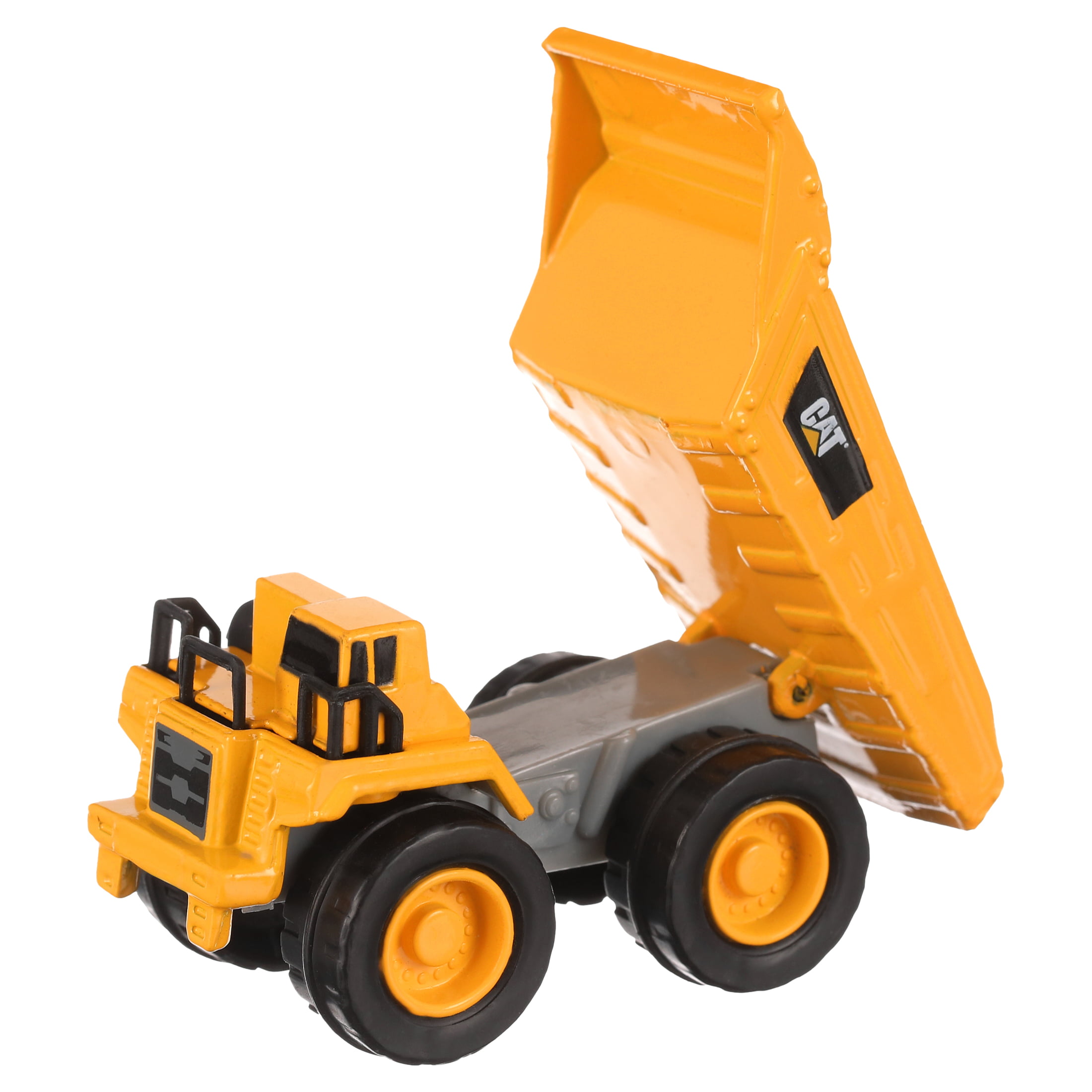 CAT Die Cast Toy Includes Cement Mixer, Dump Truck and Road Grader  Construction Vehicle Playset (3 Pieces)