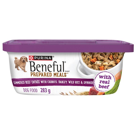 Beneful Repas Préparés Arôme de Boeuf Mijoté, Nourriture Humide pour Chiens 283 g