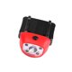 thumbnail image 1 of Soidarity Luz de cabeza Equipo de iluminación portátil Accesorios de iluminación convenientes Luces de cabeza LED profesionales para senderismo Pesca Ropa Deportiva, Zapatos Rojo Soidarity OD019524-02B, 1 of 1