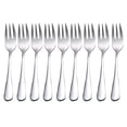 thumbnail image 2 of Agiferg Stainless Steel Colourful Forks 8PC for Fruit Desserts Ice Cream Cake Forks, 2 of 2