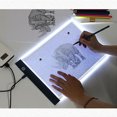 thumbnail image 4 of Matsuzay Tablero de dibujo Ligero y compacto para facilitar el transporte Almohadilla de luz LED regulable de tres niveles A5non regulable noUSB Type3 NO3, 4 of 6