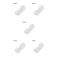 thumbnail image 3 of Justharion 4pcs Cable Clips Desktop Organizer Self -Adhesive Cord Management Wire Holder Data Telephone Line Winder Sleeve Transparent 20pcs 5Set, 3 of 6