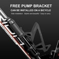 thumbnail image 4 of Estbridge Mini Bike Pump for All Bike Tires with Presta to Schrader Valve Cable  Retail Packaging, 4 of 6