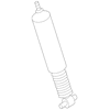 Genuine OE Volvo Shock Absorber - 30683451 Fits select: 2007-2008 VOLVO XC90 3.2, 2004-2006 VOLVO XC90