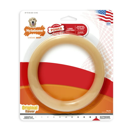 Nylabone Ring Power Chew Dura Chew Toy for Large Dogs,