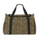thumbnail image 1 of Disketp Leopard Print Bolsa de Viaje Tipo Duffle, Bolso de Mano para Fin de Semana para Mujer, Bolsa de Gimnasio Ligera para Hombre, Esencial para Viajes, 1 of 7