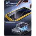 thumbnail image 3 of Protector de pantalla Lamicall 2+2 para iPhone 16 Pro Max con lente, 3 of 7