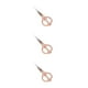 thumbnail image 4 of Riwesomey Tijeras de costura profesionales para sastres y costura Tijeras de bordado de amplia aplicación rose sissor gold Type1 NO1, 4 of 6