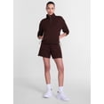 thumbnail image 2 of Athletic Works Women's Pull On Fleece Shorts, 6" Inseam, Sizes XS-XXXL, 2 of 5