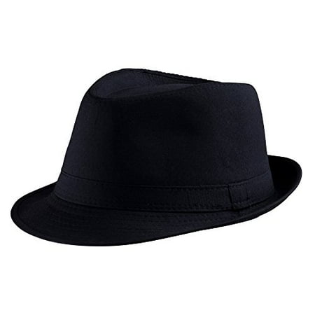 Dress Up America Black Fedora Hat (Best Womens Fedora Hats)