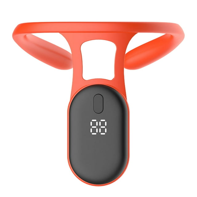 Justharion Adjustable Posture Neck Humps Corrector Comfortable Reduce Back Pain Easy To Wear Posture Corrector orange 1Set