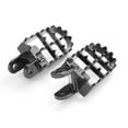 thumbnail image 2 of Krator MX Foot Pegs Motocross Dirt Bike Footrests L & R Compatible with 2000-2007 Honda XR650R, 2 of 5