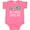 Hot Pink, variant on Inktastic My Papou Grandpa Loves Me Boys or Girls Baby Bodysuit