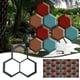 thumbnail image 3 of Molde para pavimento jardín jardín pavimento molde hormigón ladrillos cemento pavimentado a mano molde hormigón (hexágono) molde hexagonal-6 (paquete OPP sellado), 3 of 6