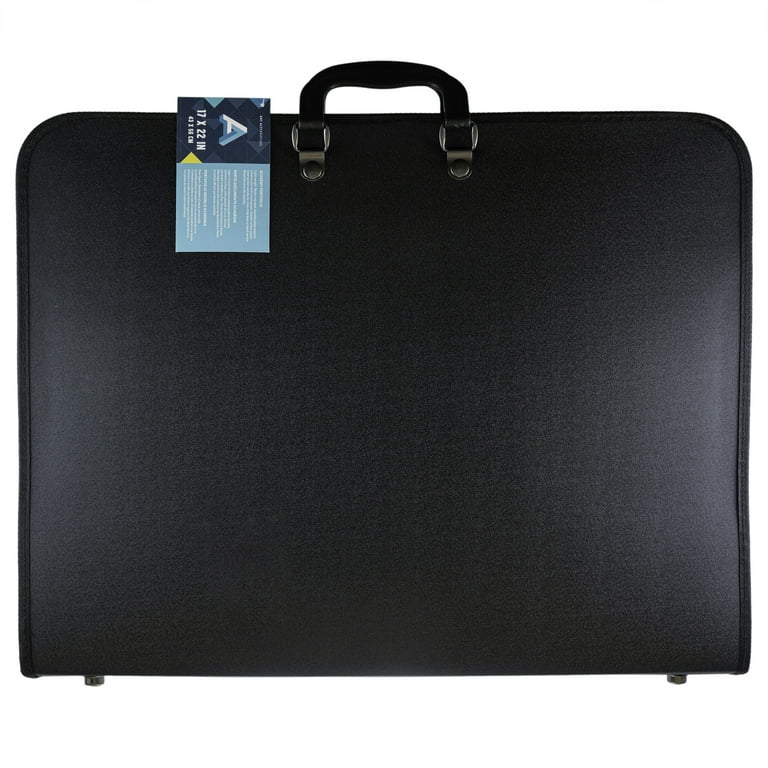2X Art Portfolio Case With Zipper,Artist Carrying Case Poster Board,Tote  Bag For Art Storage Folder - AliExpress