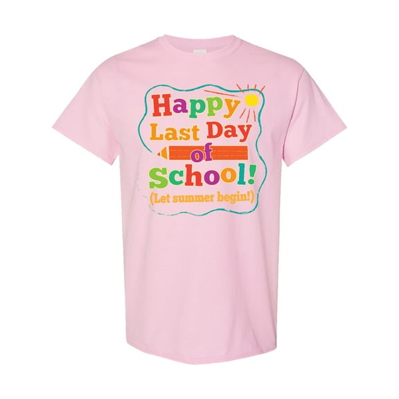 Inktastic Happy Last Day of School T-Shirt
