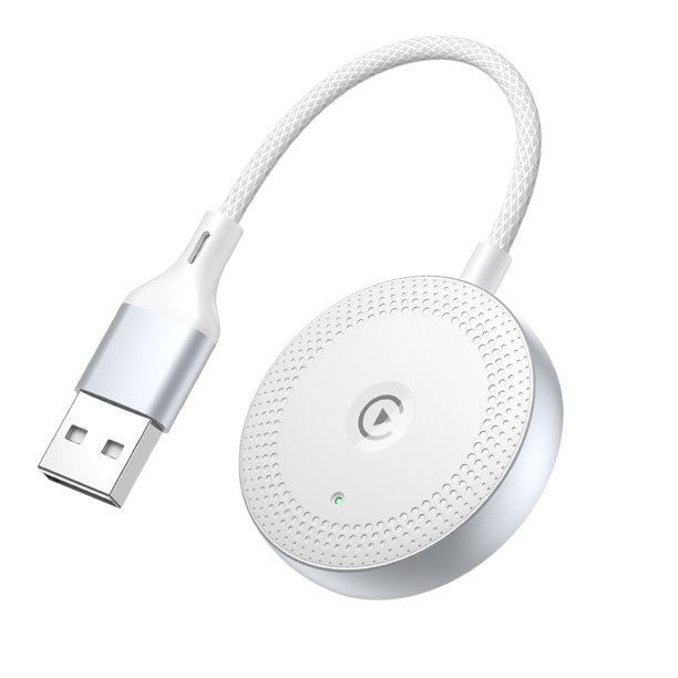 Smart Mini Dongle Car Adapter Wireless CarPlay para Auto () White