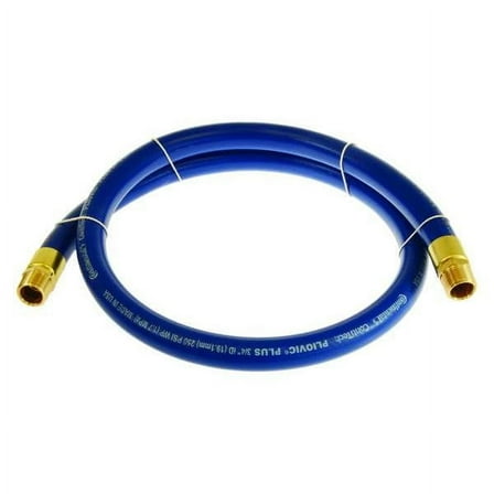 1" x 3 ft PVC Coupled Multipurpose Air Hose 250 psi BL