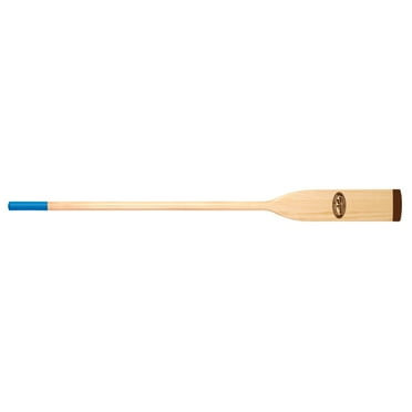 Crooked Creek New Zealand Pine Wood Oar, Varnished with Grip