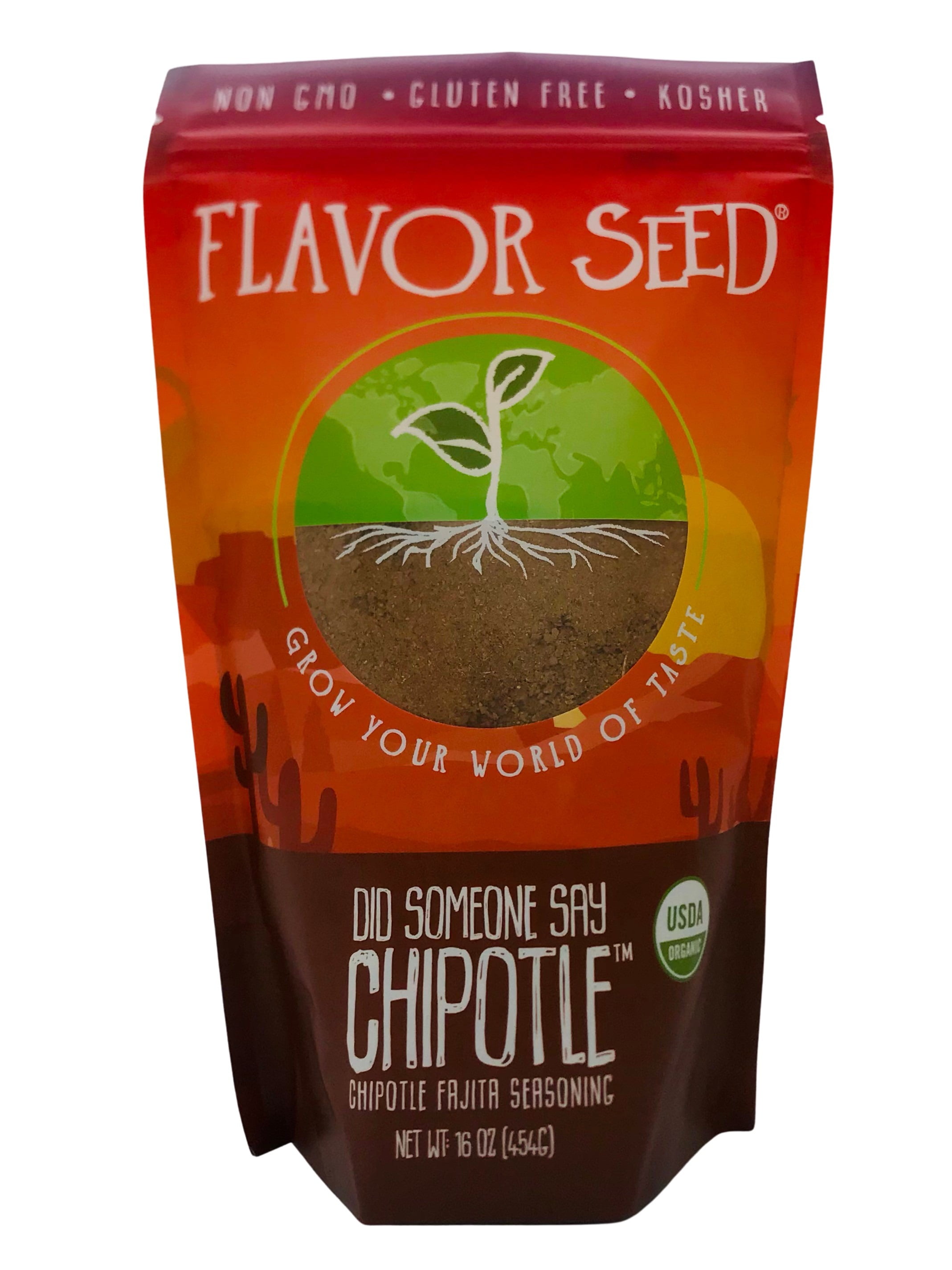 Flavor Seed Chipotle Organic Fajita and Taco Seasoning (16 oz