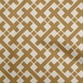 thumbnail image 1 of oneOone Cotton Poplin Brown Fabric Check Sewing Fabric By The Yard Printed Diy Clothing Sewing Supplies 42 Inch Wide, 1 of 4