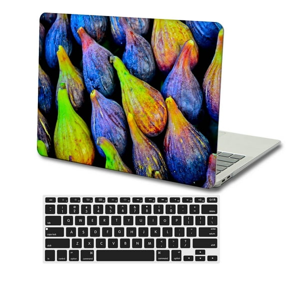 KSK KAISHEK Hard Shell Cover Compatible 2022 - 2016 Released Newest MacBook Pro 13" with Touch ID + Black Keyboard Cover Model: A1706/A1708/A1989/A2159/A2251/A2289/A2338 M1 Purple series 0189