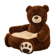 thumbnail image 4 of Giant Teddy Bear Filled Animal Sofa -19 ''x19' 'x17' 'Plush Bear Small Sofa Cushion - Children's Toy Sofa, Suitable for Multi Purpose Home Use, 4 of 5