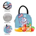 thumbnail image 3 of ALAZA Backpack Set Cute Cat Astronaut Elementary School Bags Student BookBag with Lunch Bag, 3 of 6