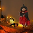thumbnail image 5 of Lilixerw Halloween Hanging Witch,Flying Witches Broom,for Halloween Decor Haunted House Party, 5 of 6