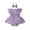 Purple, variant on Huvoen Flower Girl Dress for Wedding Girls' Summer New Short Sleeve Ruffled Lace Embroidery Mesh Princess Bow Skirt Crawling Suit Blue 9