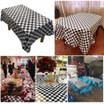 thumbnail image 3 of Party Tablecloth Creative Plastic Disposable Table Cover Rectangle Tablecloth, 3 of 9