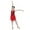 #02-Red, variant on MUXiin Girl's Sequin Tassel Dress Latin Dance Skirt Sparkling for Kids Ballet Tango Rumba Dancewear 5-14 Years