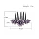 thumbnail image 2 of Guardurnaity Peineta de flores para mujer, pasador de diamantes de imitación, Clips deslizantes, tocado de novia, pasador, accesorios de estilismo, Type3 NO3, 2 of 6