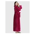 thumbnail image 1 of Pyjamas Confortables pour Femmes Automne Hiver Chaud en Velours Corail Robe de Nuit Longue en Flanelle Épaisse, 1 of 6