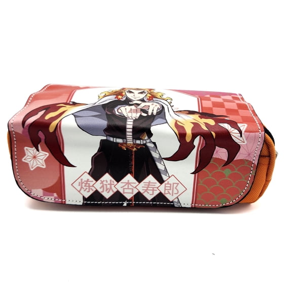 Kyojuro Rengoku Style A - Demon Slayer 7x4" Clutch Pencil Bag