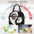 thumbnail image 4 of Balery Unicorn in Yoga Bolsa de Almuerzo Impresa, Caja de Almuerzo Reutilizable, Bolsa Térmica Aislada para Almuerzo, Bolsa Antiderrames, 4 of 7