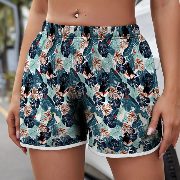 Printed shorts womens sales