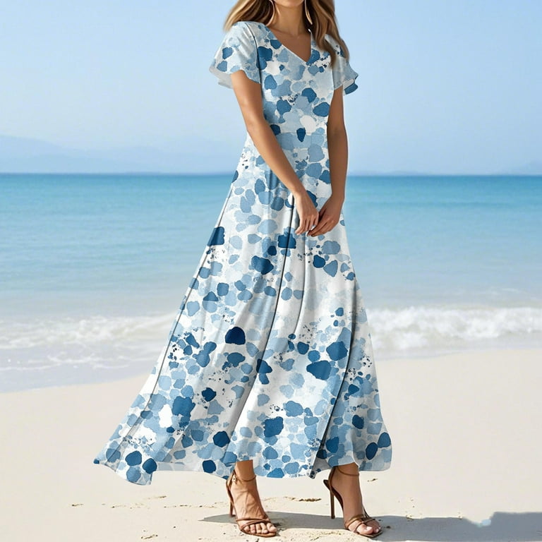 sachin and babi light blue dress 20 Elegant Holiday Dresses for Women Over 50 main image 1